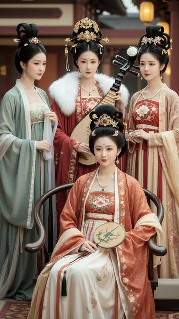虚拟角色四大美女