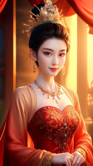 AI伴侣女儿国主的照片
