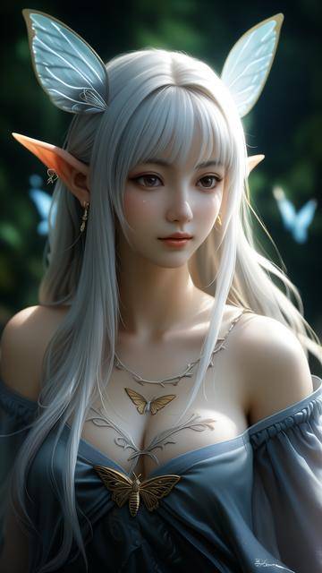 虚拟角色梦蝶妖
